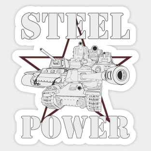 Steel Power Edit Sticker